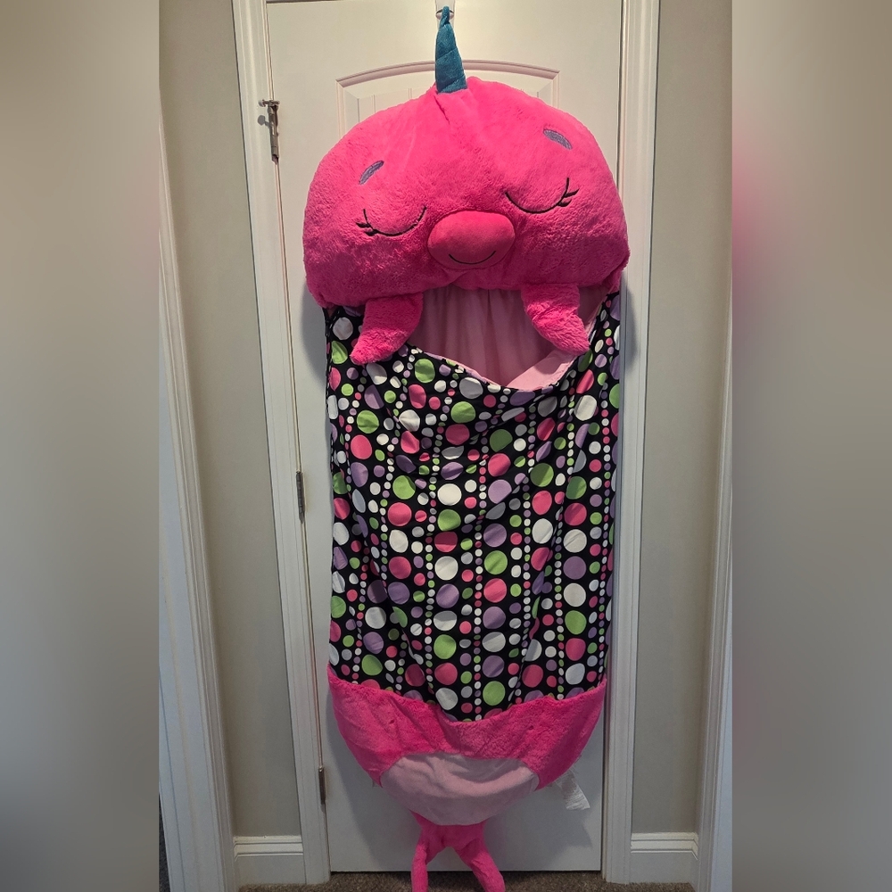 Happy Nappers Pink Narwhal